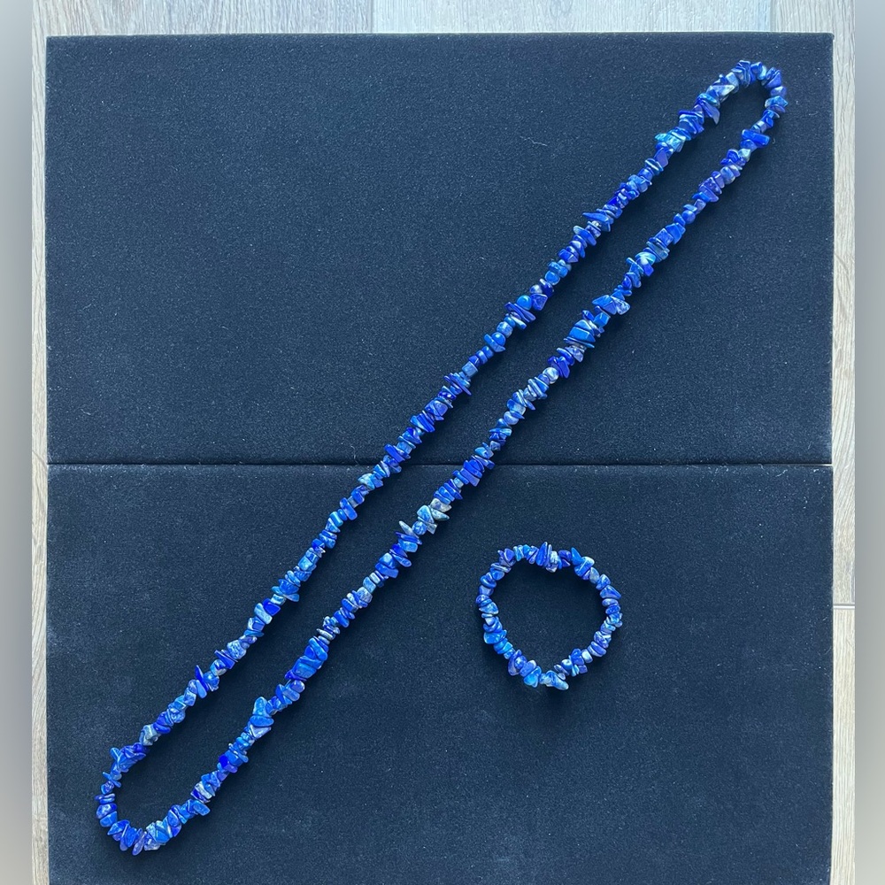 💙 Lapislázuli SET Necklace & Bracelet